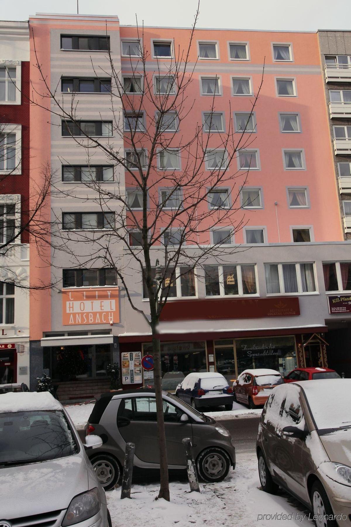 City Hotel Ansbach Am Kadewe Berlin Dış mekan fotoğraf