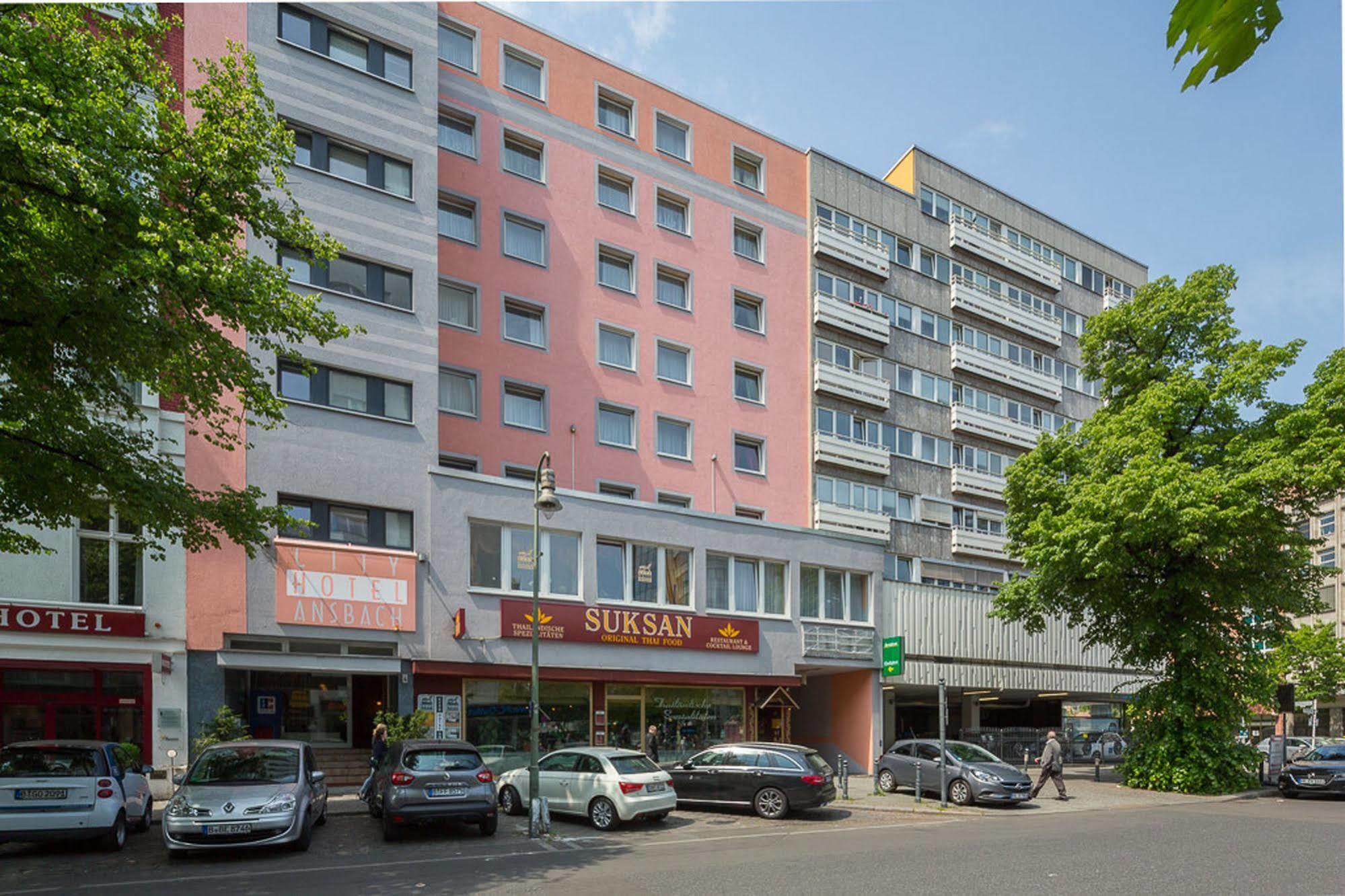 City Hotel Ansbach Am Kadewe Berlin Dış mekan fotoğraf